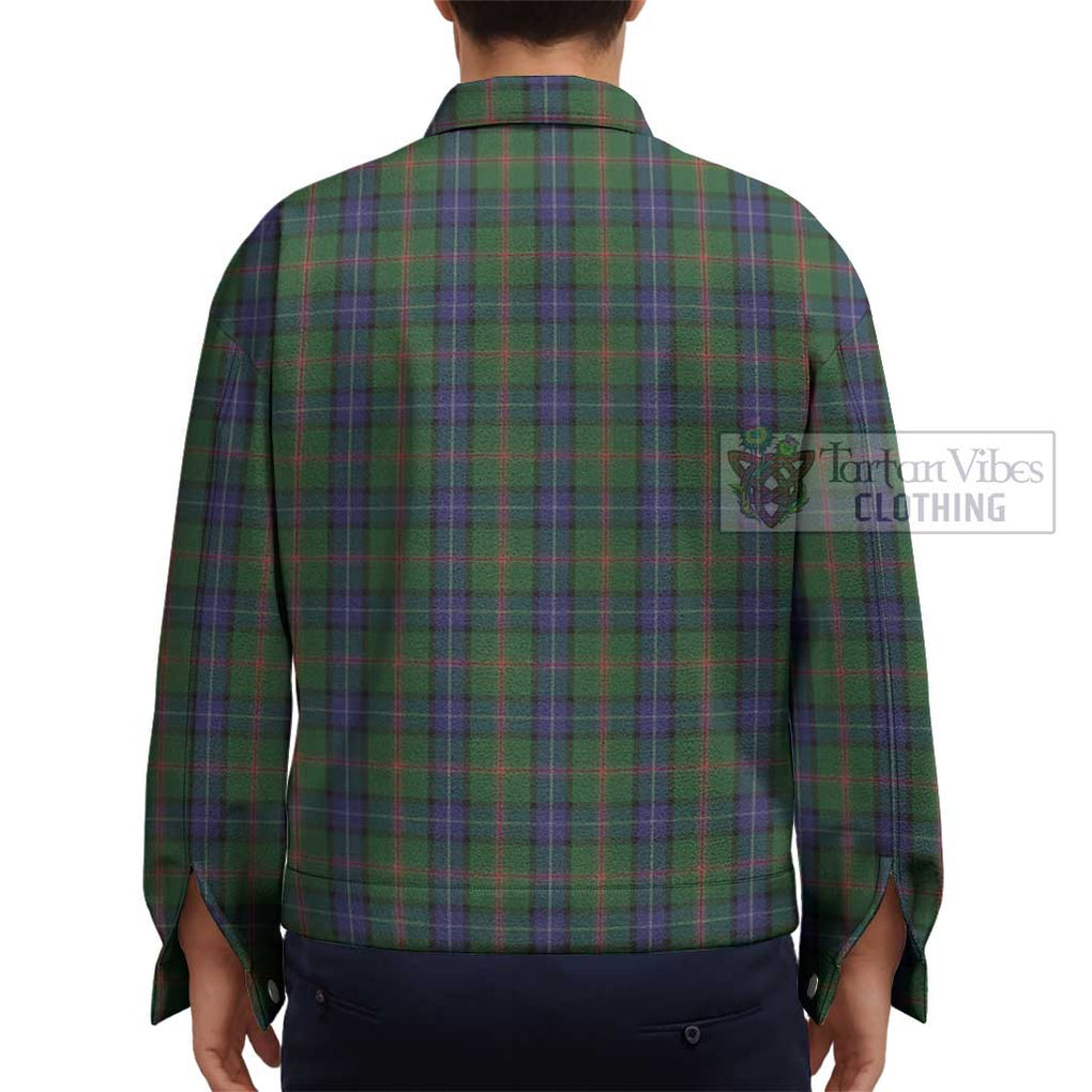 Jones Tartan Unisex Lapel Cotton Jacket - Tartan Vibes Clothing