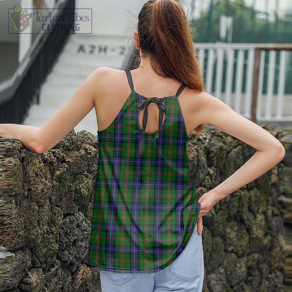 Jones Tartan Loose Halter Neck Camisole - Tartan Vibes Clothing