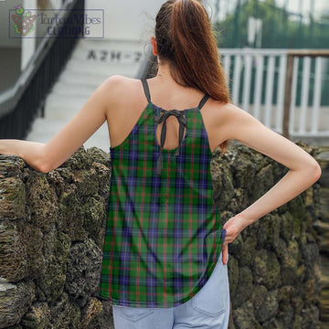 Jones Tartan Loose Halter Neck Camisole - Tartan Vibes Clothing