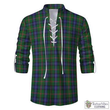Jones Tartan Men's Scottish Traditional Jacobite Ghillie Kilt Shirt - Tartan Vibes Clothing