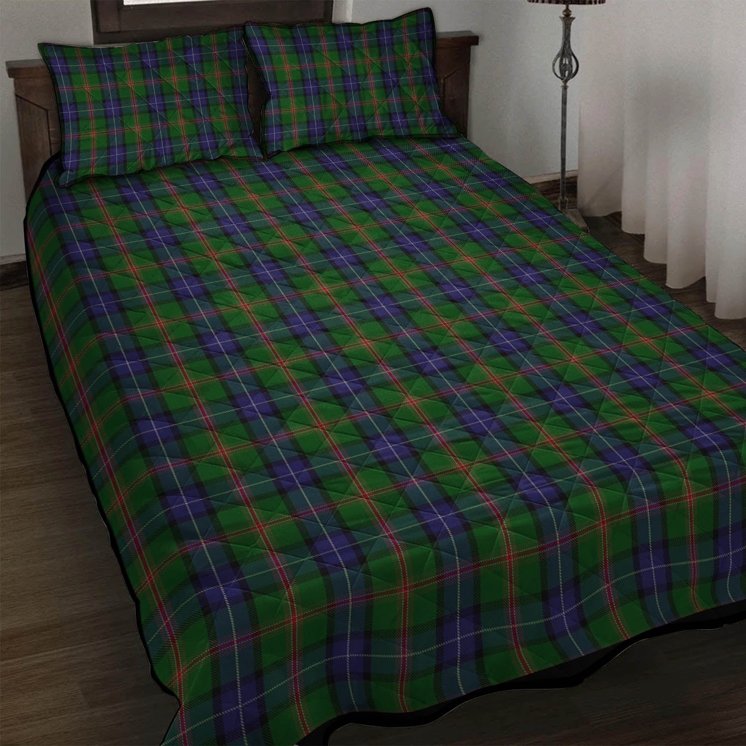 Jones Tartan Quilt Bed Set - Tartan Vibes Clothing