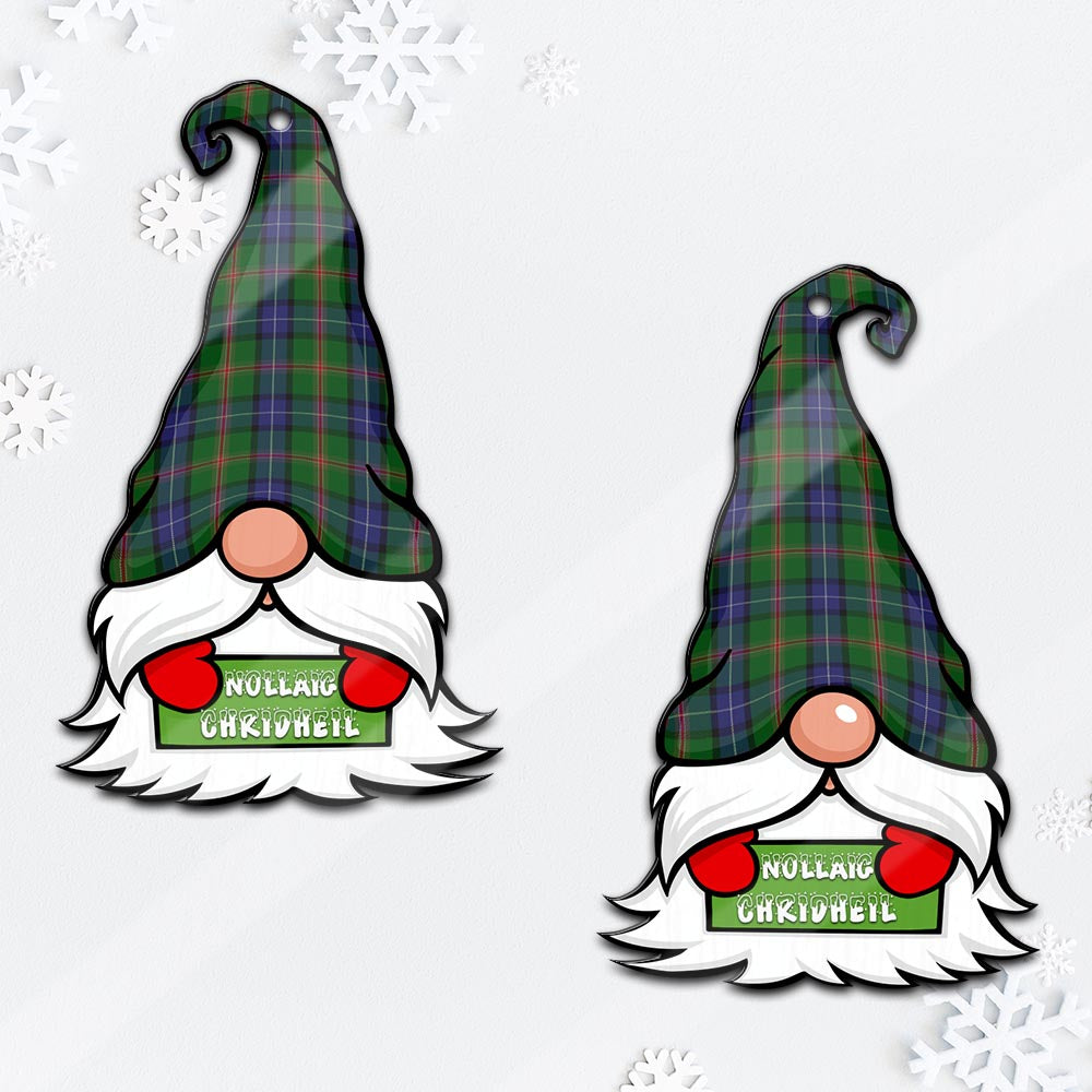 Jones Gnome Christmas Ornament with His Tartan Christmas Hat - Tartan Vibes Clothing
