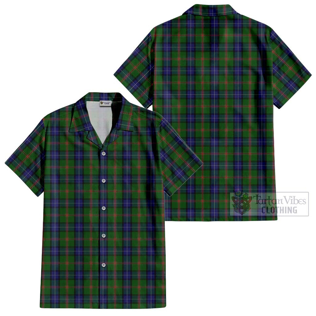 Jones Tartan Cotton Hawaiian Shirt - Tartan Vibes Clothing