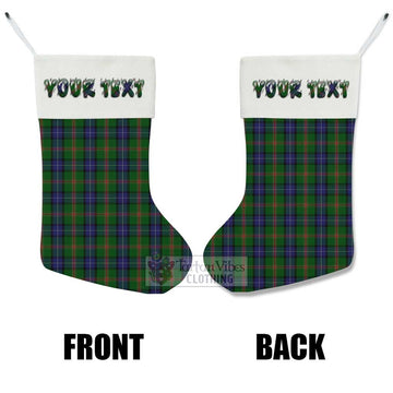 Jones Tartan Christmas Stocking with Personalized Text - Tartan Vibes Clothing