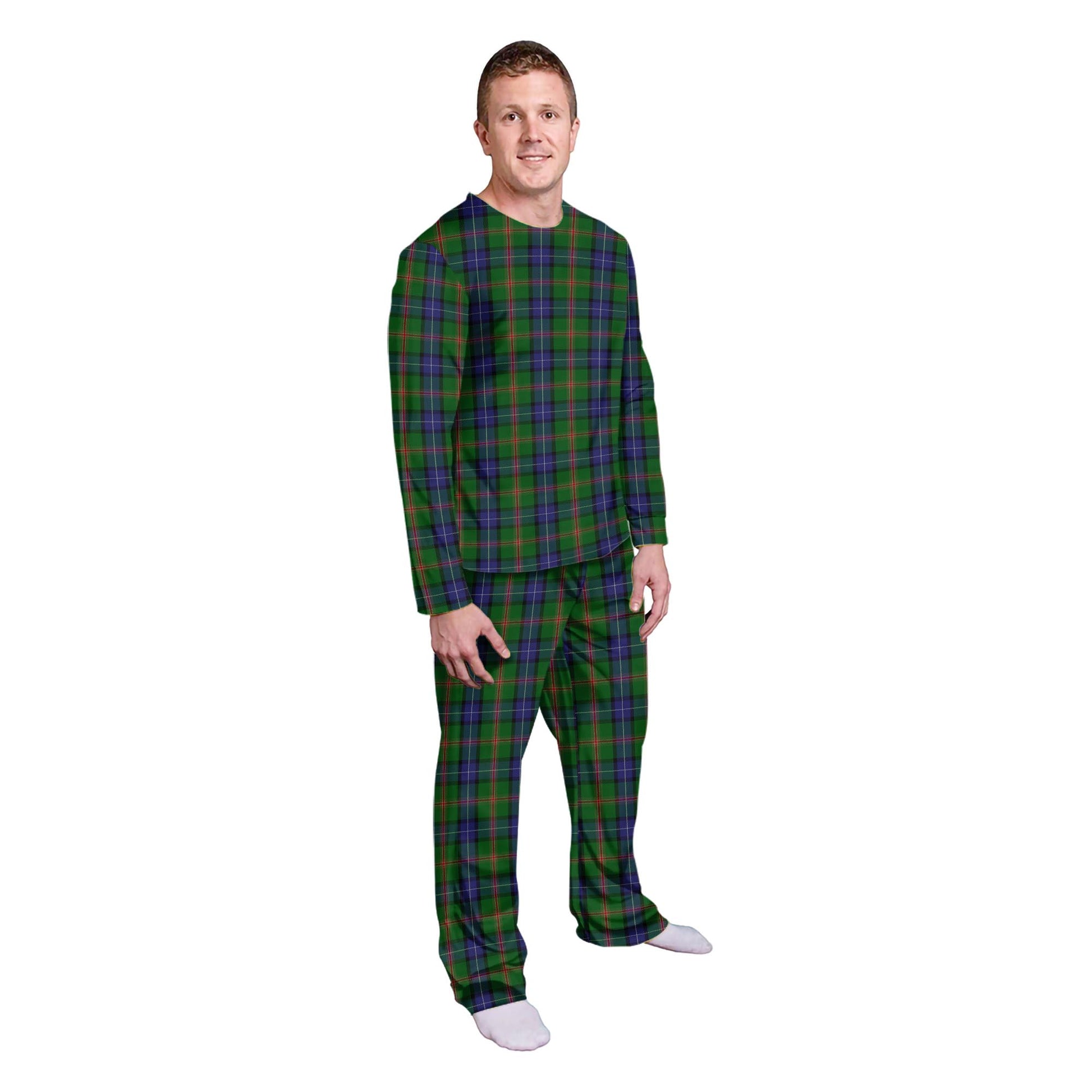 Jones Tartan Pajamas Family Set - Tartan Vibes Clothing