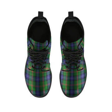 Jones Tartan Leather Boots