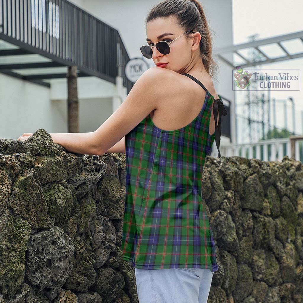 Jones Tartan Loose Halter Neck Camisole - Tartan Vibes Clothing