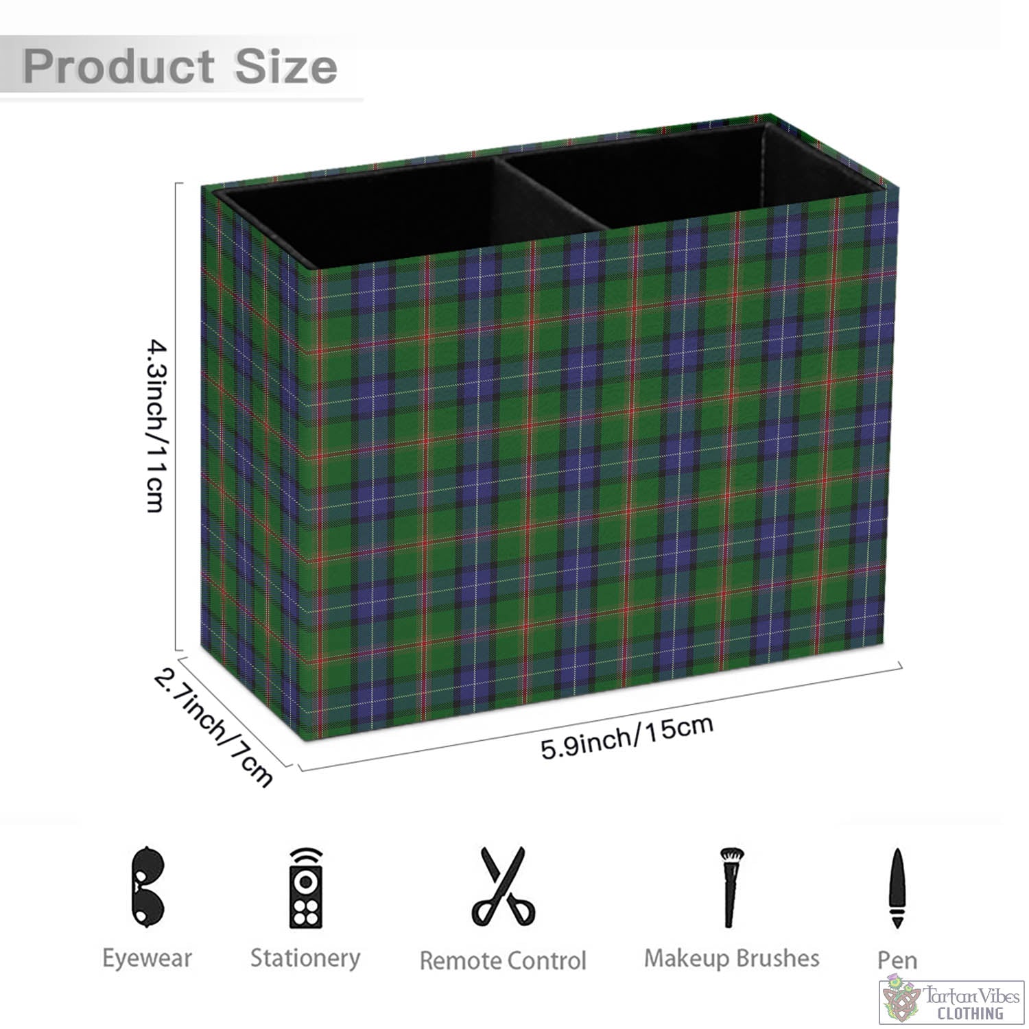 Jones Tartan Pen Holder - Tartan Vibes Clothing
