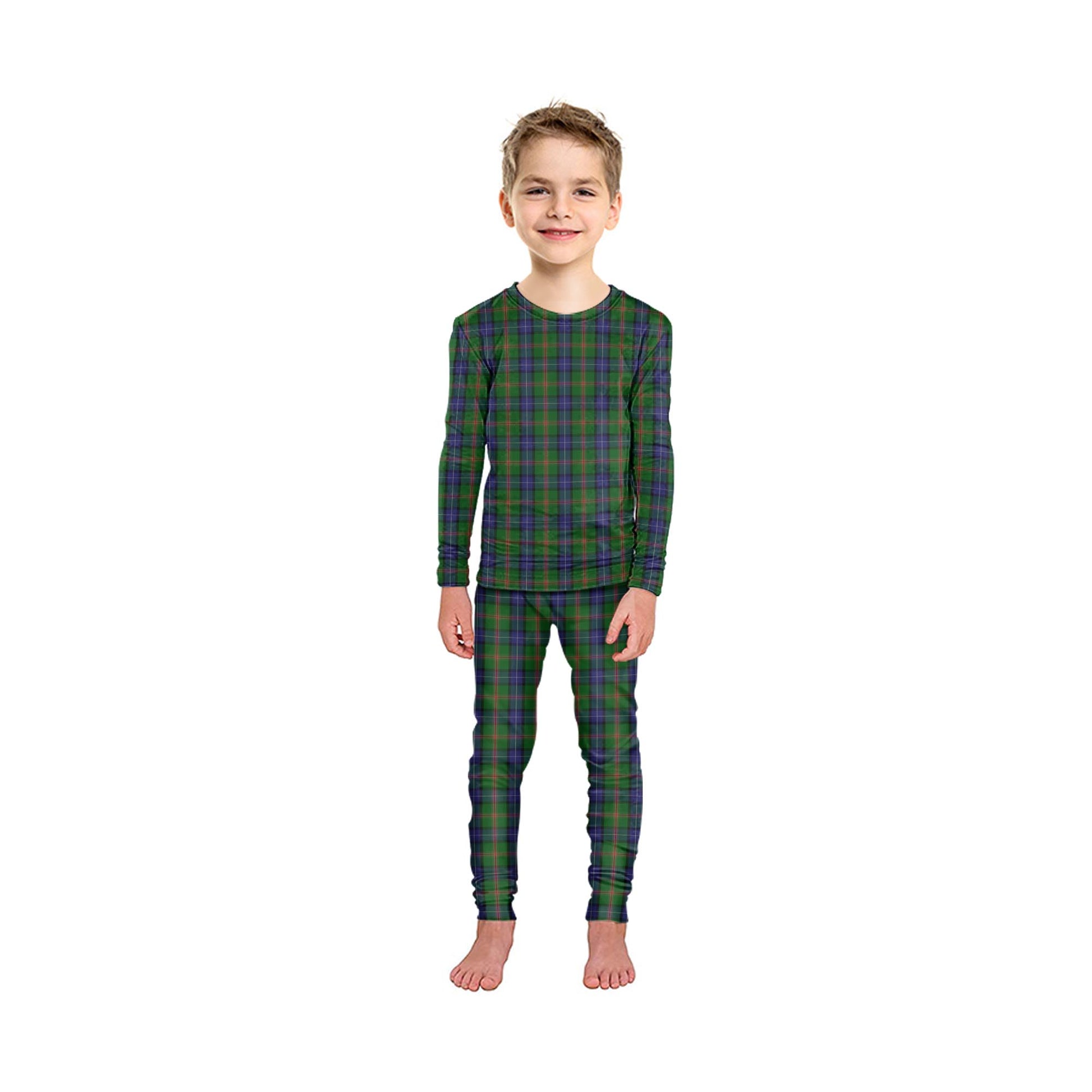 Jones Tartan Pajamas Family Set - Tartan Vibes Clothing