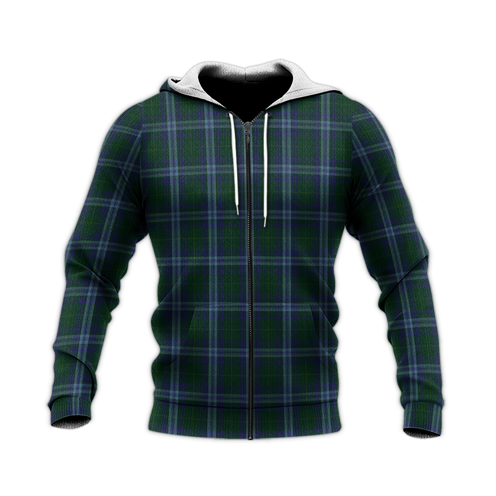 Jones of Wales Tartan Knitted Hoodie - Tartan Vibes Clothing
