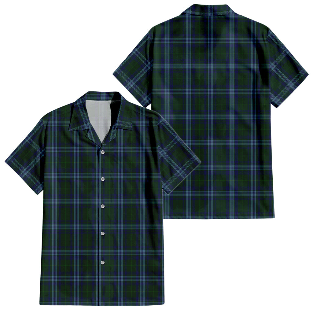 jones-of-wales-tartan-short-sleeve-button-down-shirt