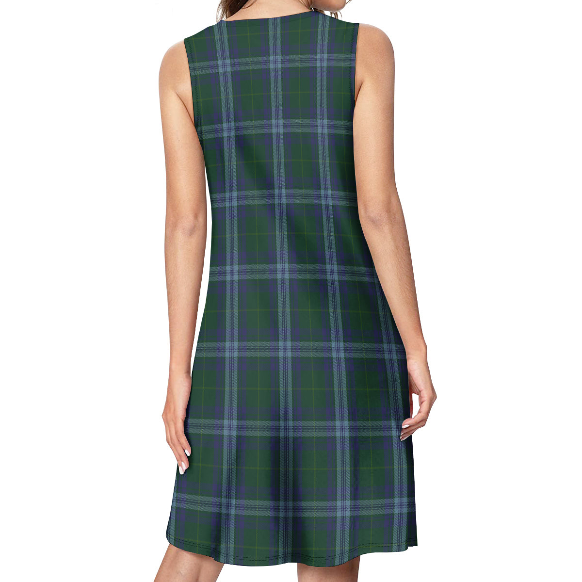 Jones of Wales Tartan Womens Casual Dresses - Tartan Vibes Clothing