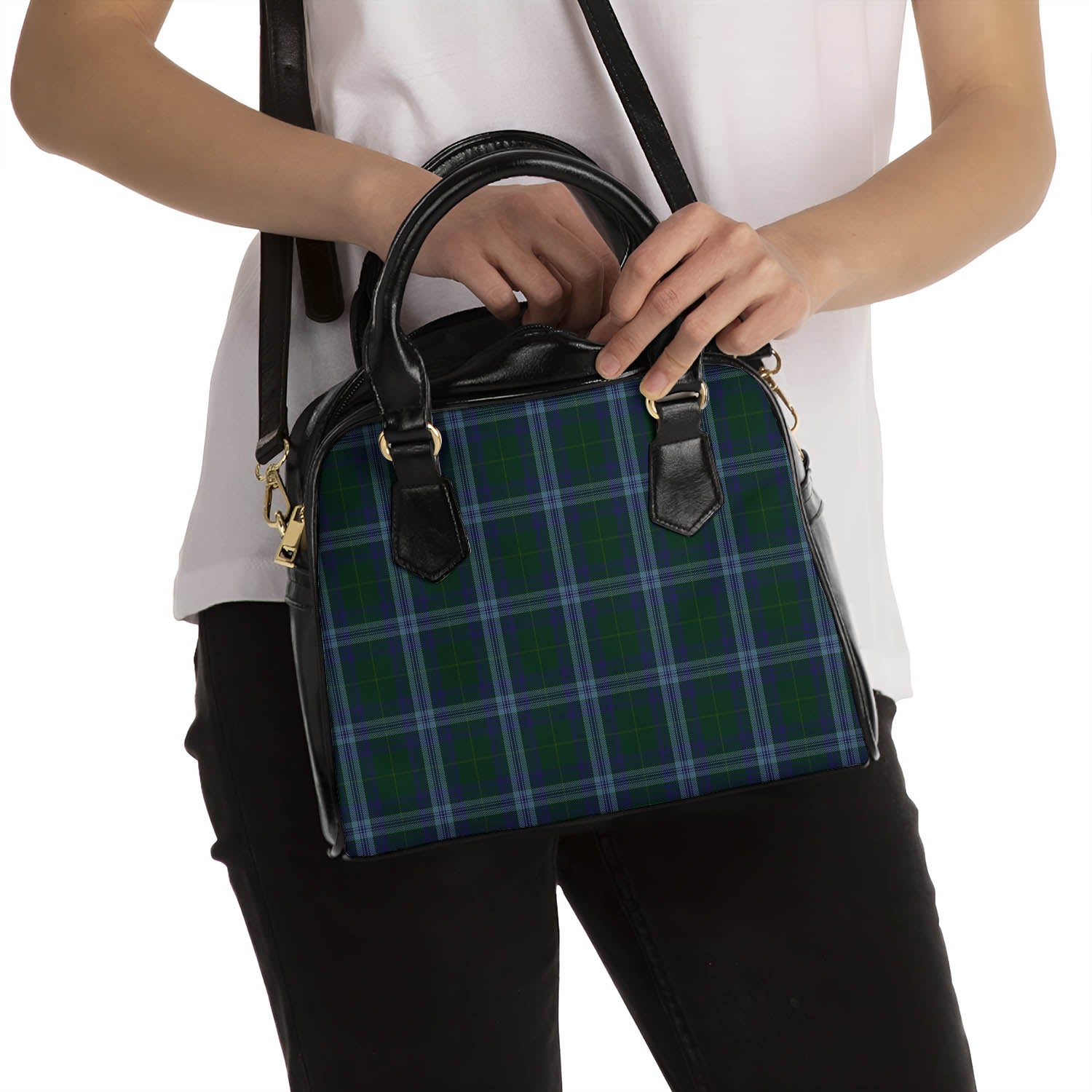 Jones of Wales Tartan Shoulder Handbags - Tartan Vibes Clothing