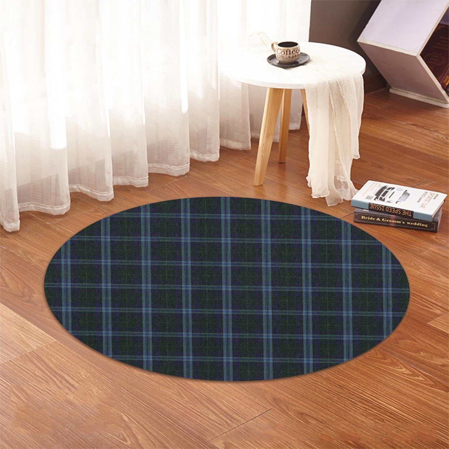 jones-of-wales-tartan-round-rug