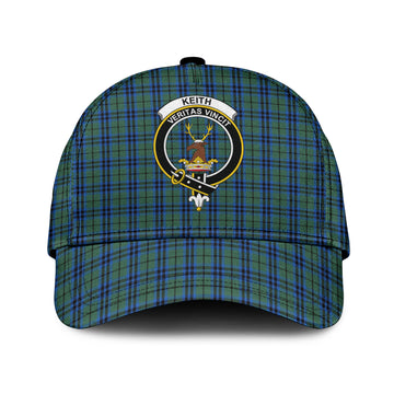 Keith Tartan Classic Cap with Family Crest