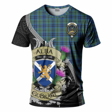 Tartan Vibes Clothing Keith Tartan Family Crest T-Shirt Lion Rampant Royal Thistle Shield Celtic Inspired