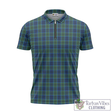 Keith Tartan Zipper Polo Shirt