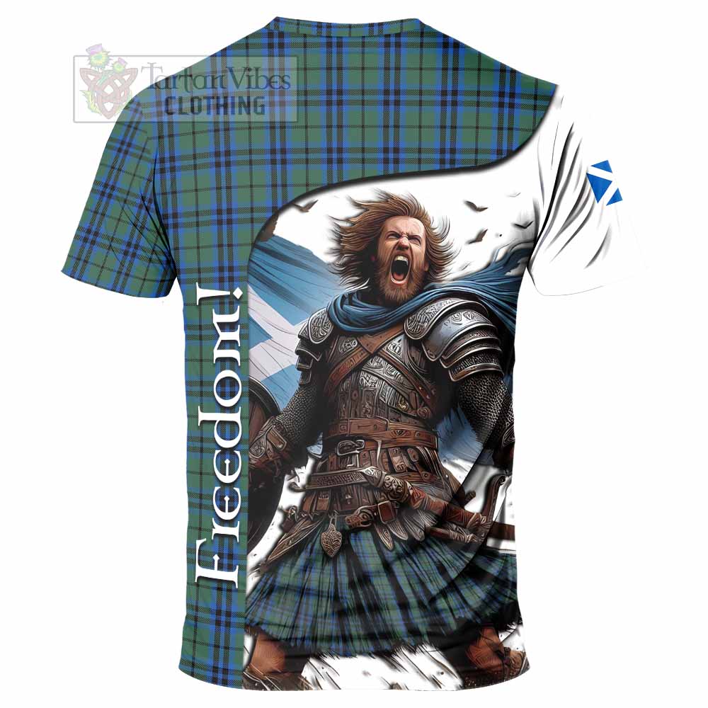 Keith Crest Tartan T-Shirt Inspired by the Freedom of Scottish Warrior