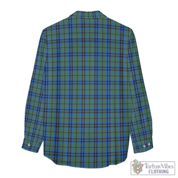 Keith Tartan Womens Casual Shirt with Family Crest