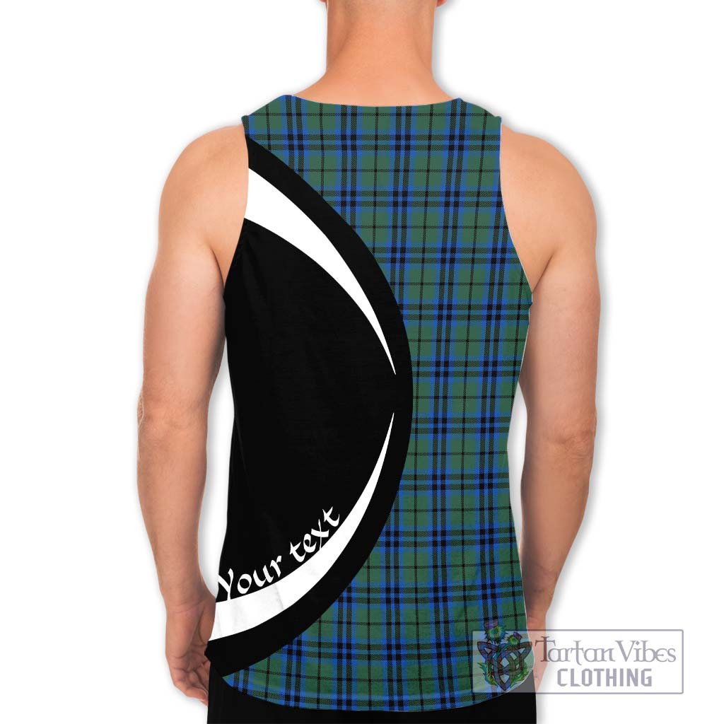 Keith Tartan Men's Tank Top with Family Crest Circle Style - Tartan Vibes Clothing