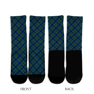 Keith Tartan Crew Socks Cross Tartan Style