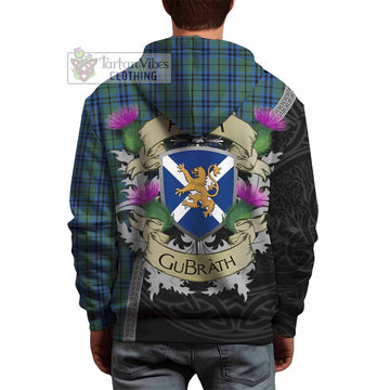 Keith Tartan Family Crest Hoodie Lion Rampant Royal Thistle Shield Celtic Inspired