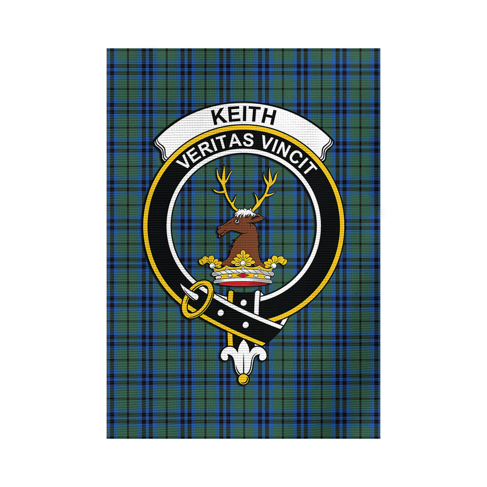 Keith Tartan Flag with Family Crest - Tartan Vibes Clothing