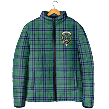 Keith Ancient Tartan Padded Jacket with Family Crest