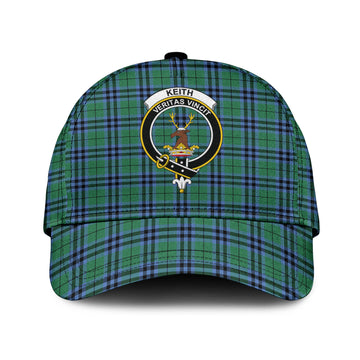 Keith Ancient Tartan Classic Cap with Family Crest