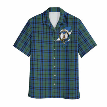 Keith Clan Crest In Me Tartan Hawaiian Shirt Scotland Flag Style