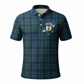Keith Clan Crest In Me Tartan Polo Shirt Scotland Flag Style