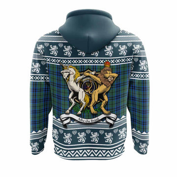 Keith Clan Tartan Crest Christmas Hoodie Coat of Arms Funny Style