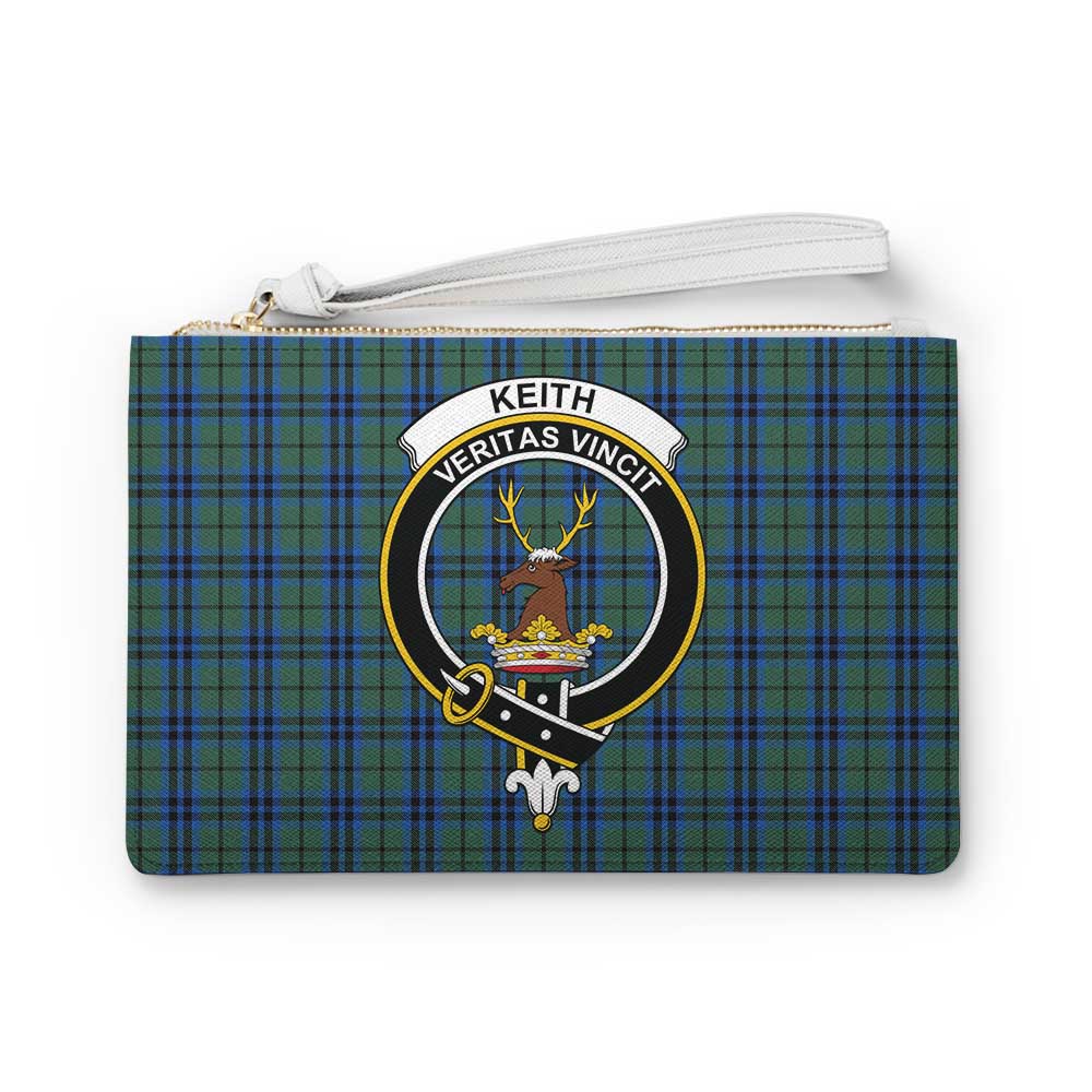 Tartan Vibes Clothing Keith Family Crest Tartan Clutch Bag