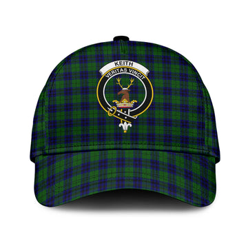 Keith Modern Tartan Classic Cap with Family Crest