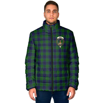 Keith Modern Tartan Padded Jacket with Family Crest