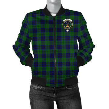 Keith Modern Tartan Bomber Jacket with Family Crest