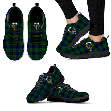 Keith Modern Tartan Sneakers with Family Crest