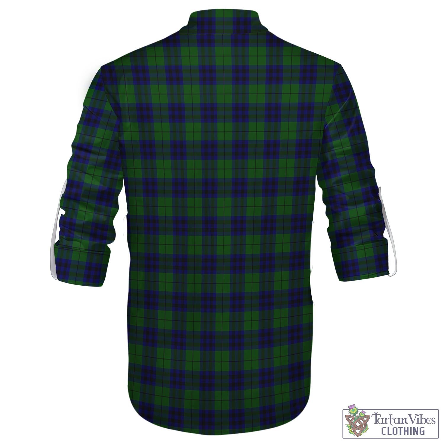 Tartan Vibes Clothing Keith Modern Tartan Men's Scottish Traditional Jacobite Ghillie Kilt Shirt