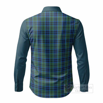 Keith Tartan Accent Long Sleeve Button Shirts with Family Crest