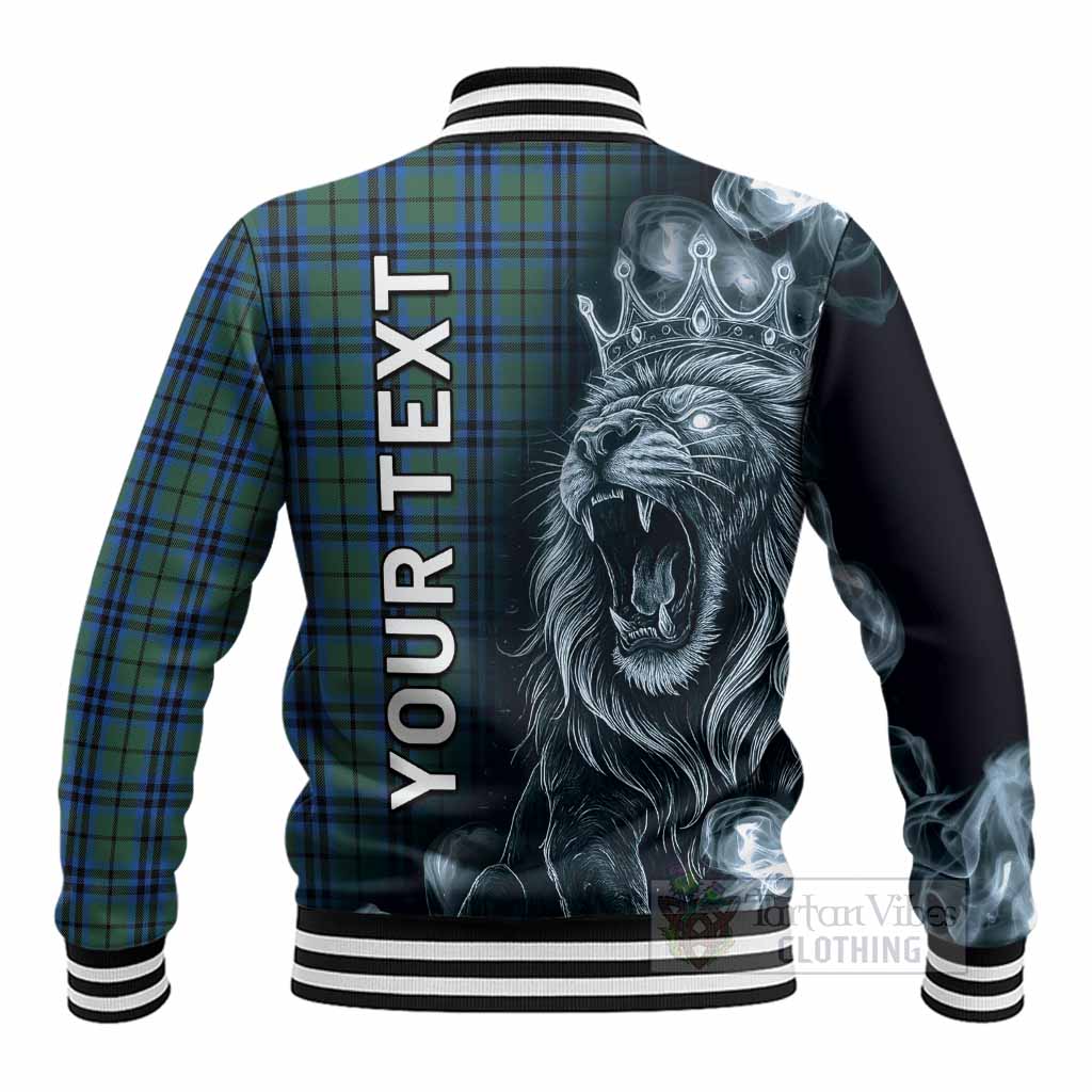 Keith Tartan Baseball Jacket Roaring Lion Heritage