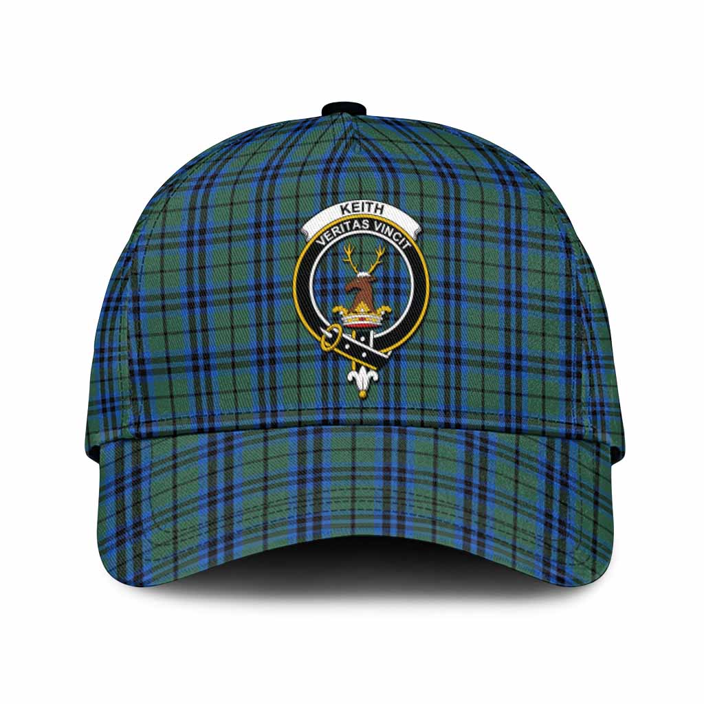 Keith Tartan Classic Cap with Family Crest