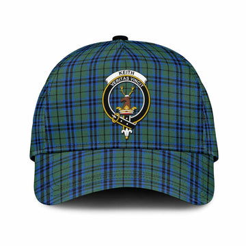 Keith Tartan Classic Cap with Family Crest