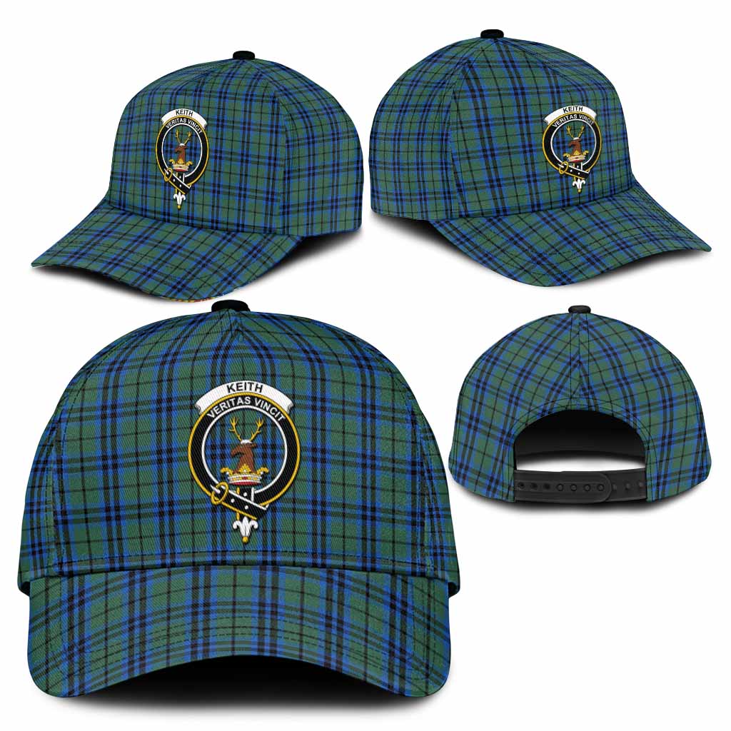Keith Tartan Classic Cap with Family Crest