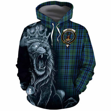 Keith Tartan Cotton Hoodie Roaring Lion Heritage