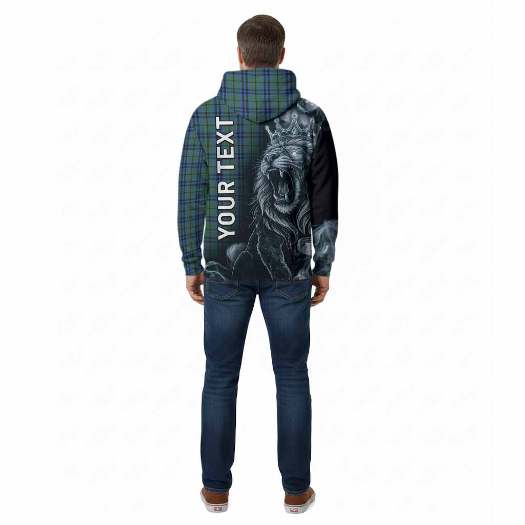 Keith Tartan Cotton Hoodie Roaring Lion Heritage