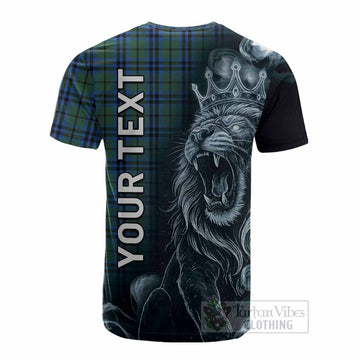 Keith Tartan Cotton T-shirt Roaring Lion Heritage