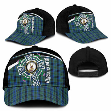 Keith Tartan Crest Classic Cap Scottish Thistle Celtic Cross Alba Gu Brath