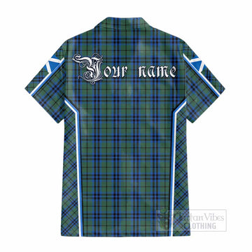 Keith Tartan Crest Cotton Hawaiian Shirt Scotland Coat of Arm Flag Style - Tartan Vibes Clothing