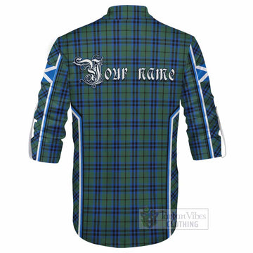 Keith Tartan Crest Ghillie Kilt Shirt Scotland Coat of Arm Flag Style