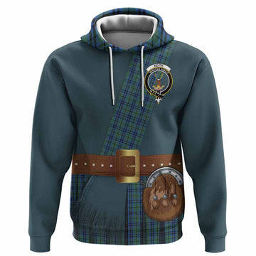 Keith Tartan Crest Hoodie Kilt Costume Style